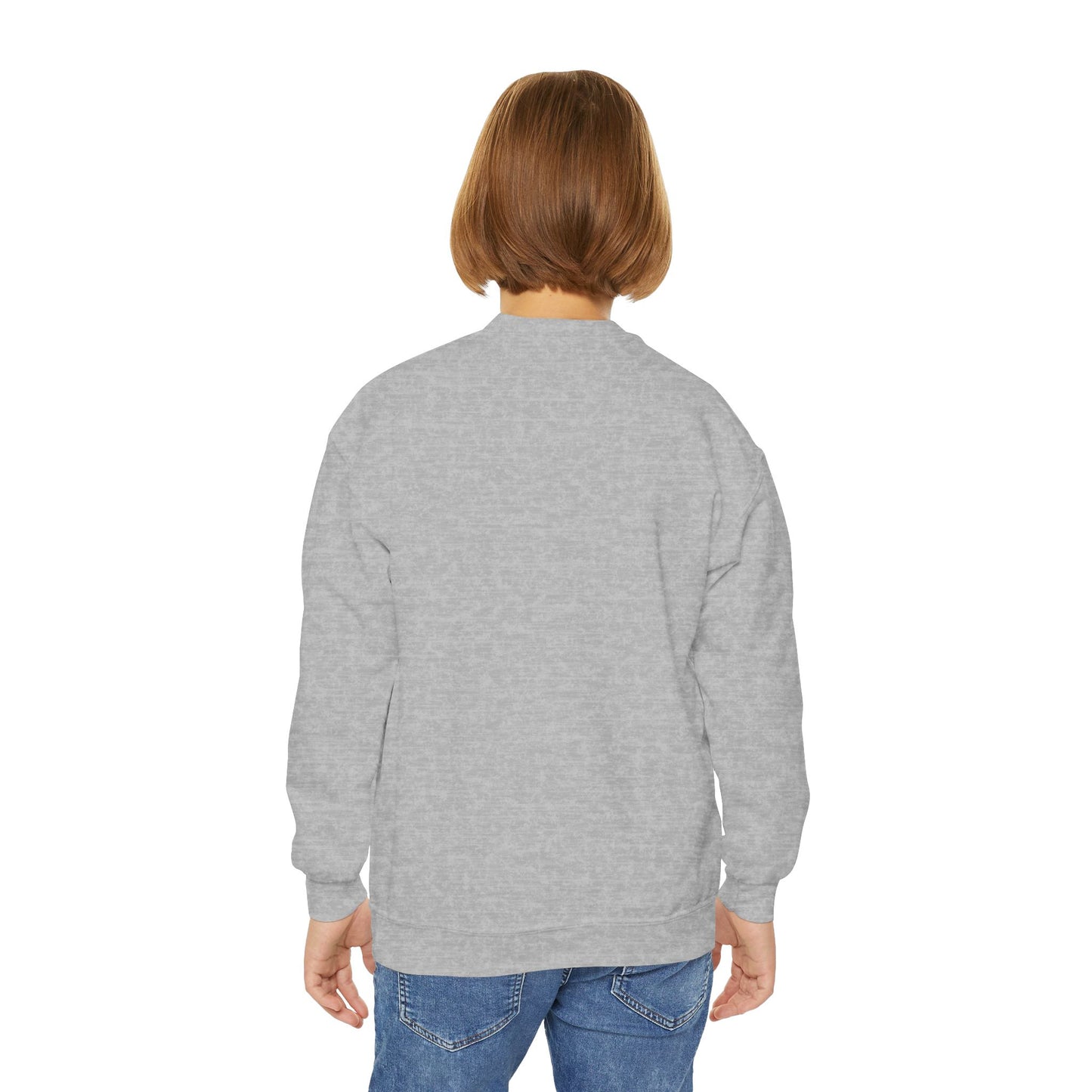 Youth Sweatshirt — Cute Cartoon Kawaii Cats & Bunny Graphic