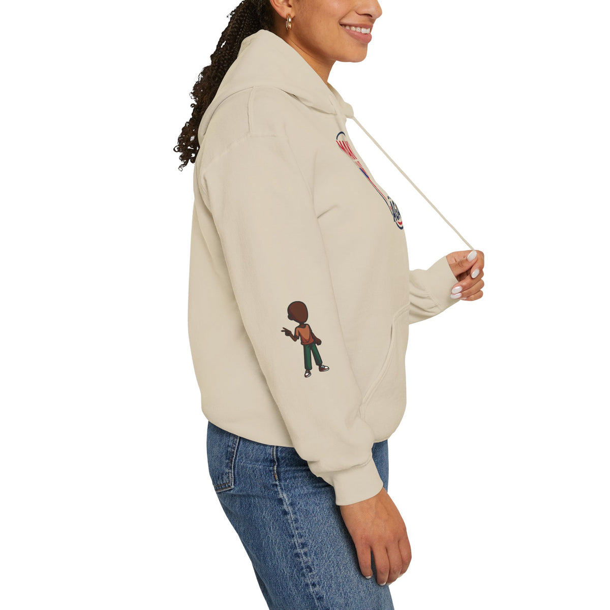 Hoodie - "Make Haiti Great Again" Political Solidarity Pullover