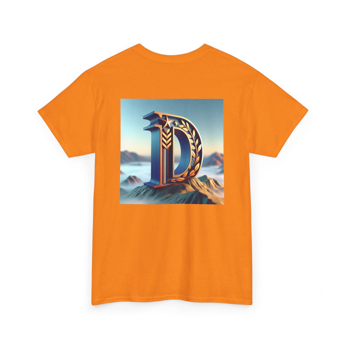 Vintage-Inspired Landscape Graphic Unisex Heavy Cotton Tee