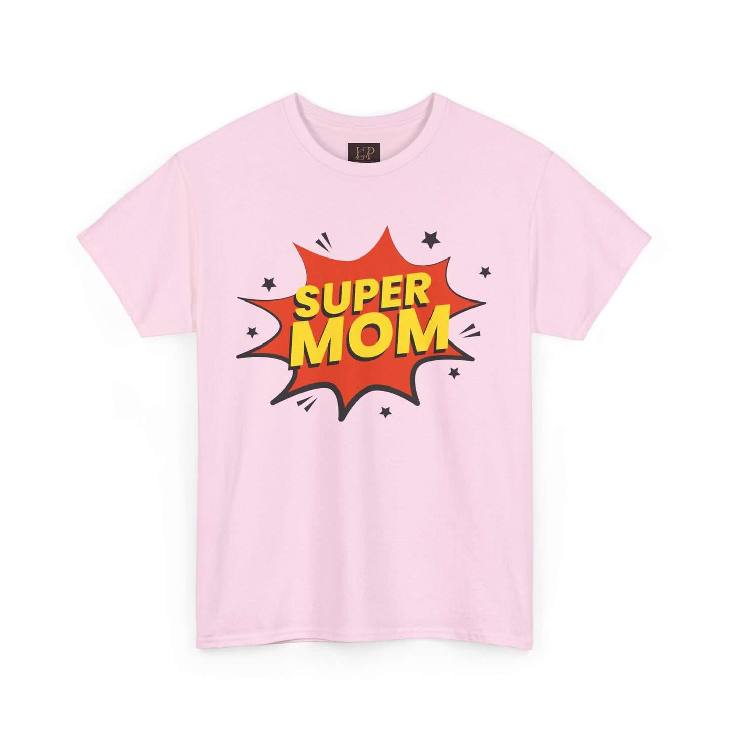 Super Mom Unisex Heavy Cotton Tee - Perfect Gift for Mother's Day