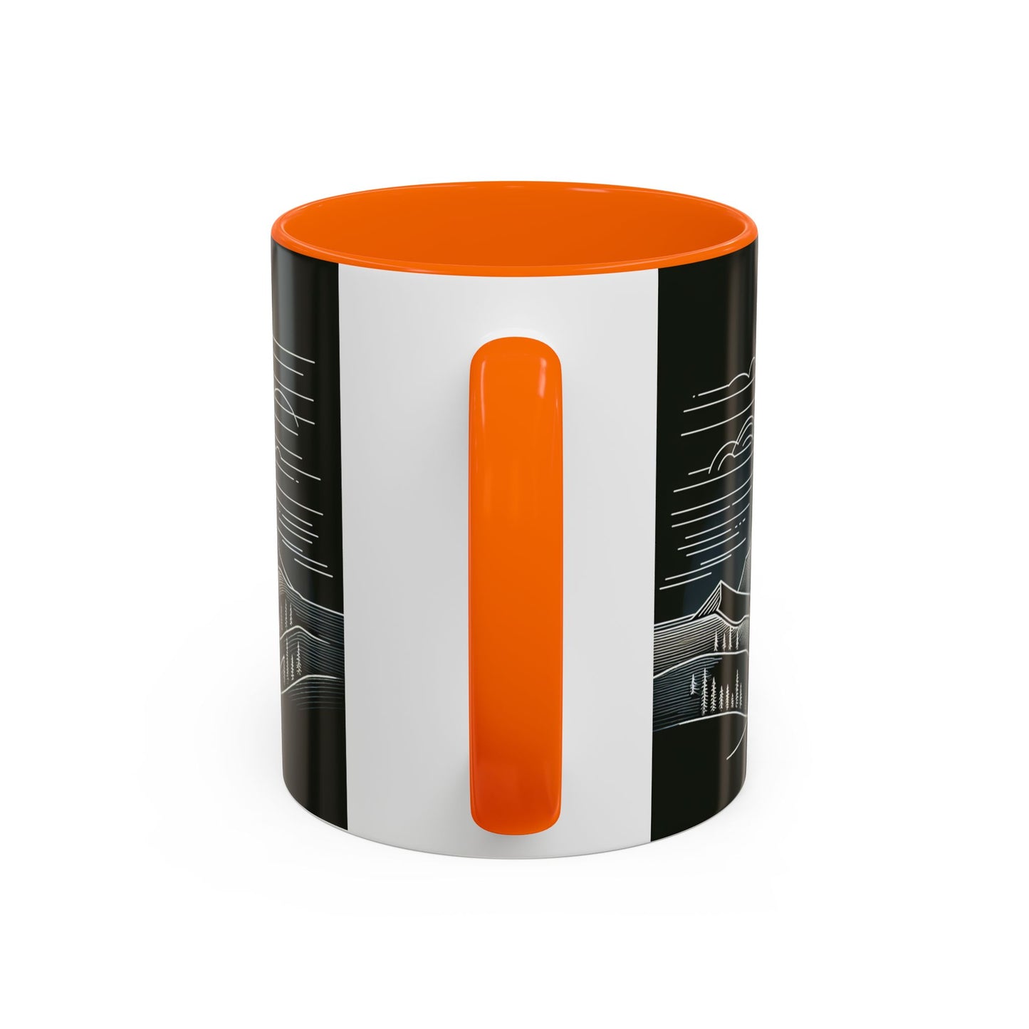 Mountain Landscape Accent Coffee Mug - Nature Inspired 11 & 15oz