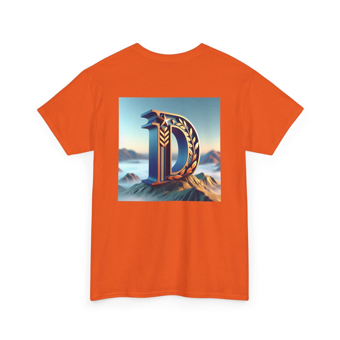 Vintage-Inspired Landscape Graphic Unisex Heavy Cotton Tee