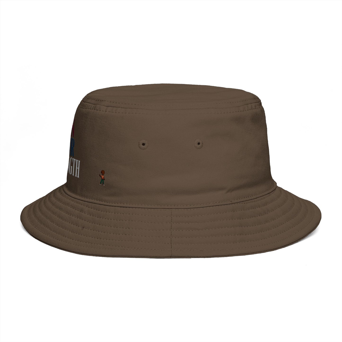 Own Your Strength Bucket Hat — Empowerment Embroidered Sun Hat