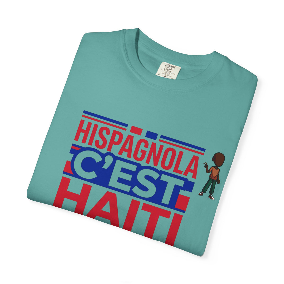 Hispagnola C'est Haiti T-Shirt — Haitian Pride Tee