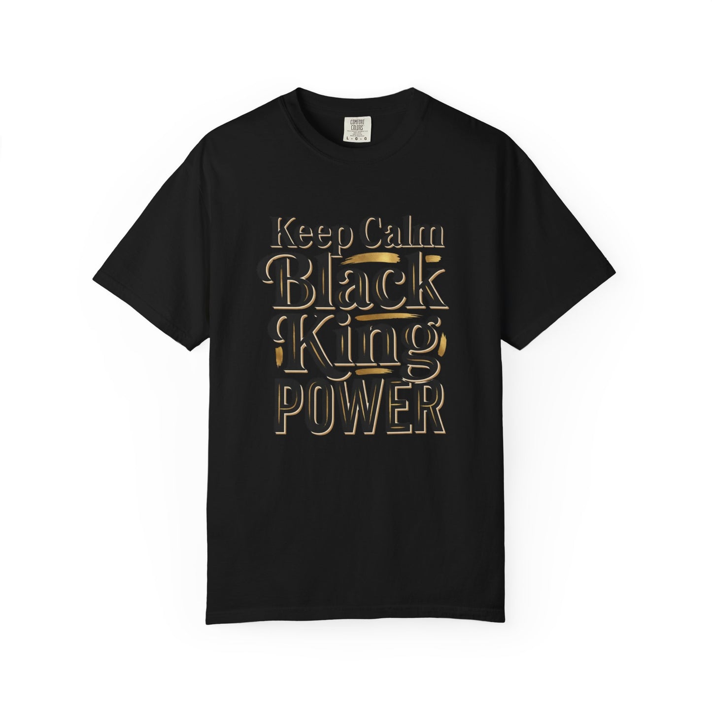 Keep Calm Black King Power T‑Shirt