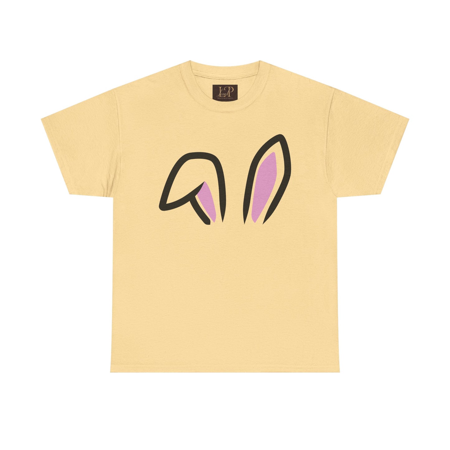 Cute Bunny Ears Unisex Heavy Cotton Tee