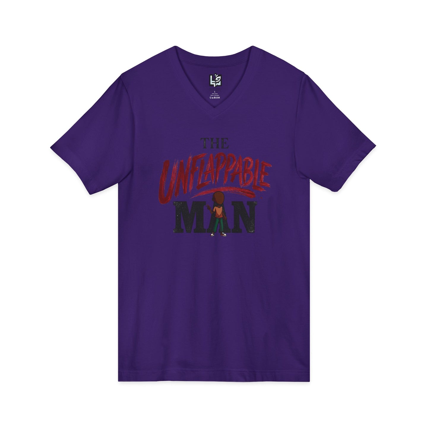 The Unflappable Man V-Neck Tee