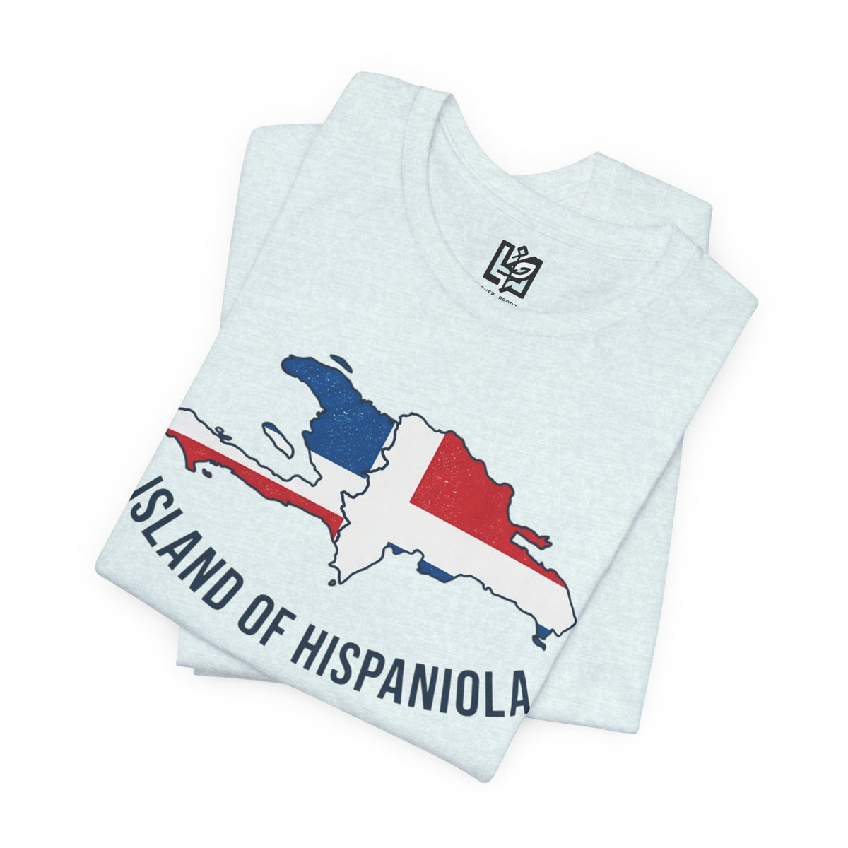 Island of Hispaniola Map T-Shirt