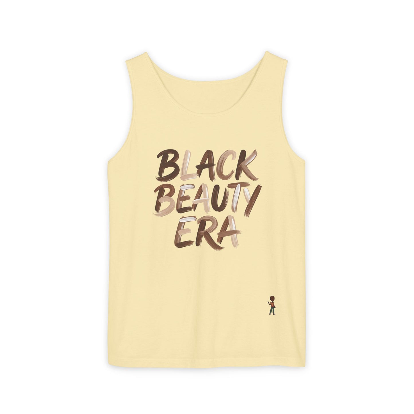 Black Beauty Era Tank Top — Empowerment Graphic Summer Tank