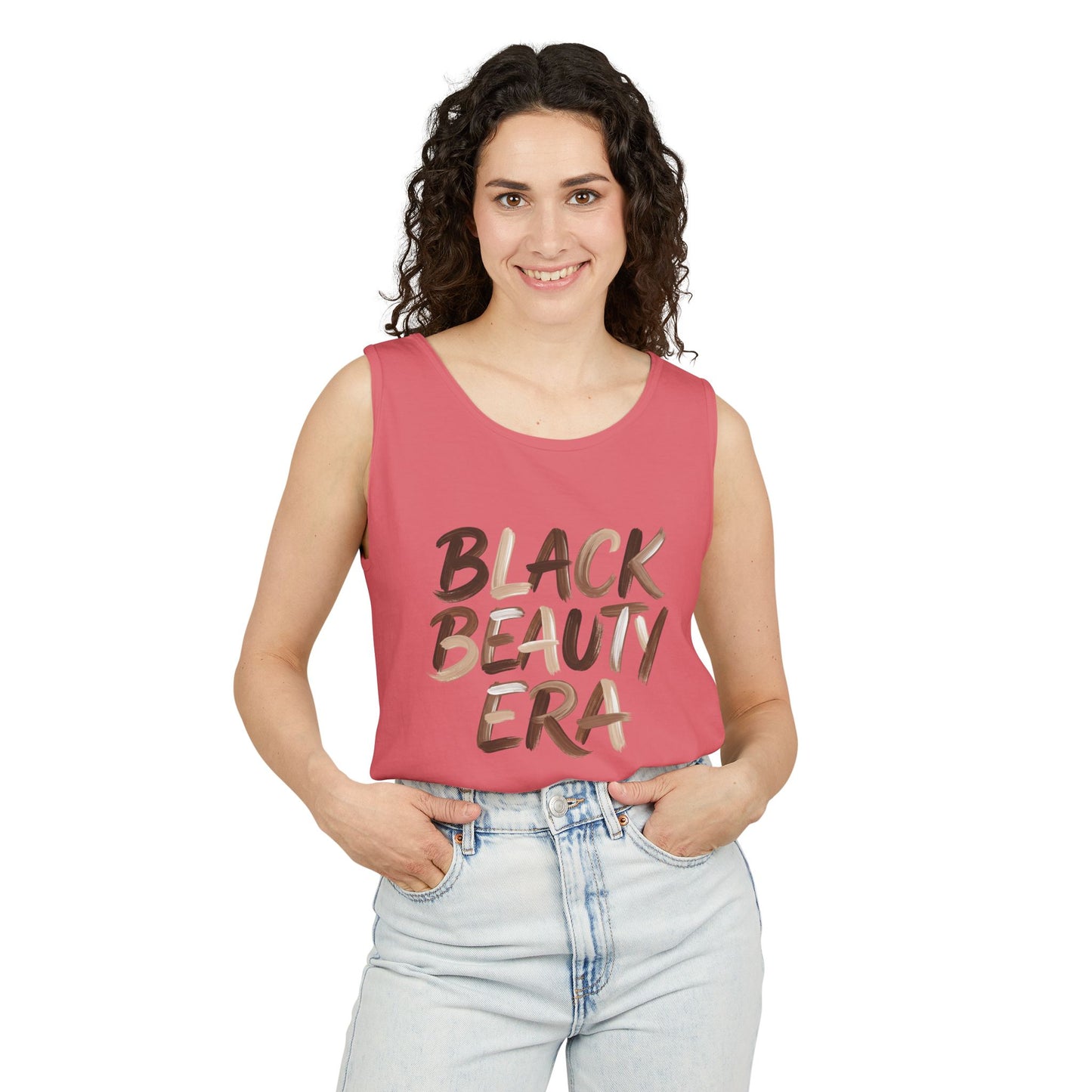 Black Beauty Era Tank Top — Empowerment Graphic Summer Tank
