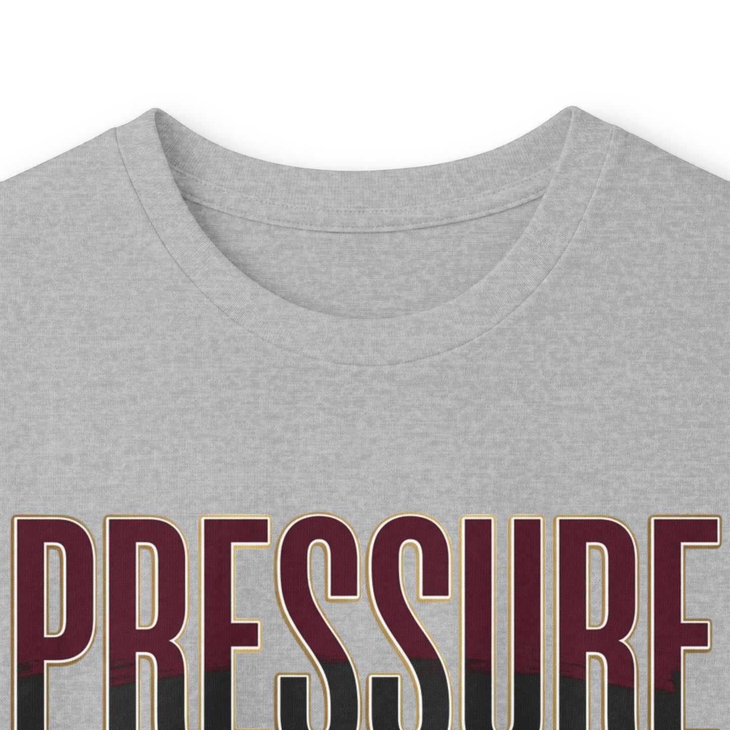 Long Sleeve Tee — "Pressure Doesn't Define Me, It Reveals Me" Motivational Shirt