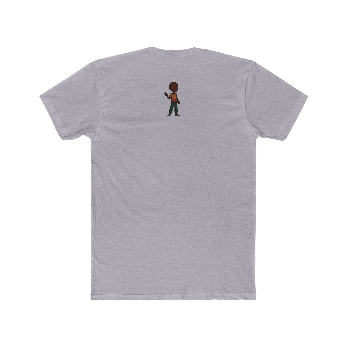 The Unflappable Man T-Shirt — Graphic Crew Tee for Confident Guys