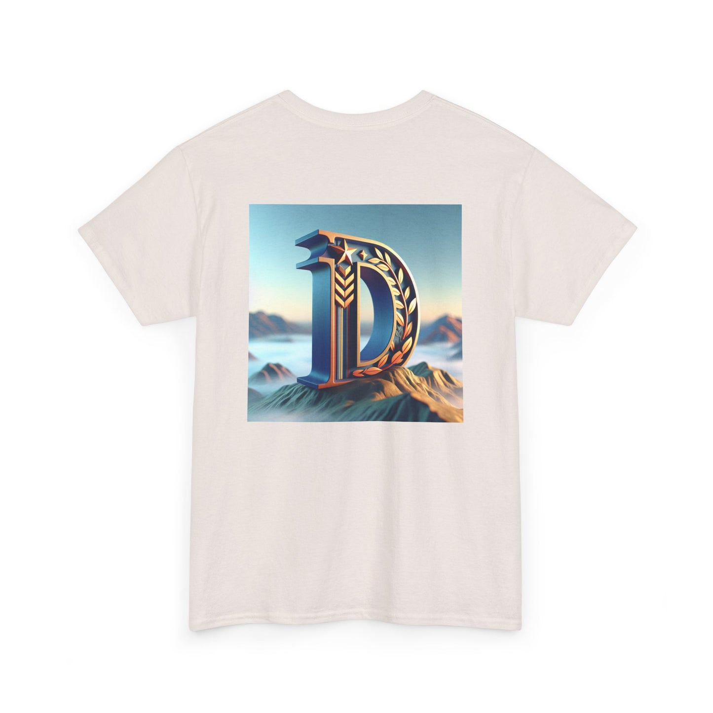 Vintage-Inspired Landscape Graphic Unisex Heavy Cotton Tee