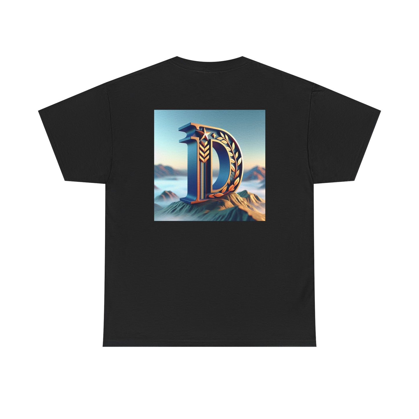 Vintage-Inspired Landscape Graphic Unisex Heavy Cotton Tee