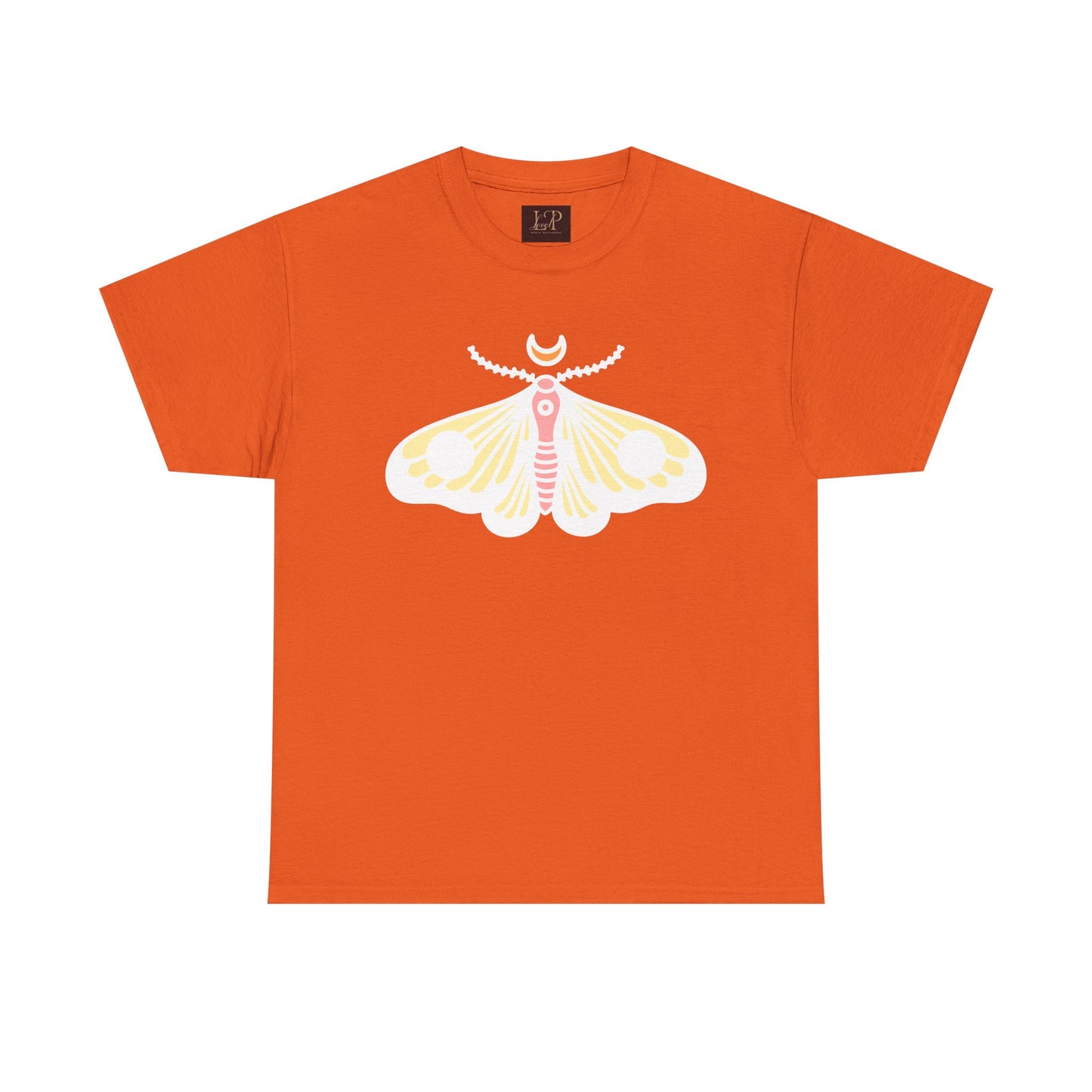 Dreamy Moth Unisex Heavy Cotton Tee - Soft & Stylish