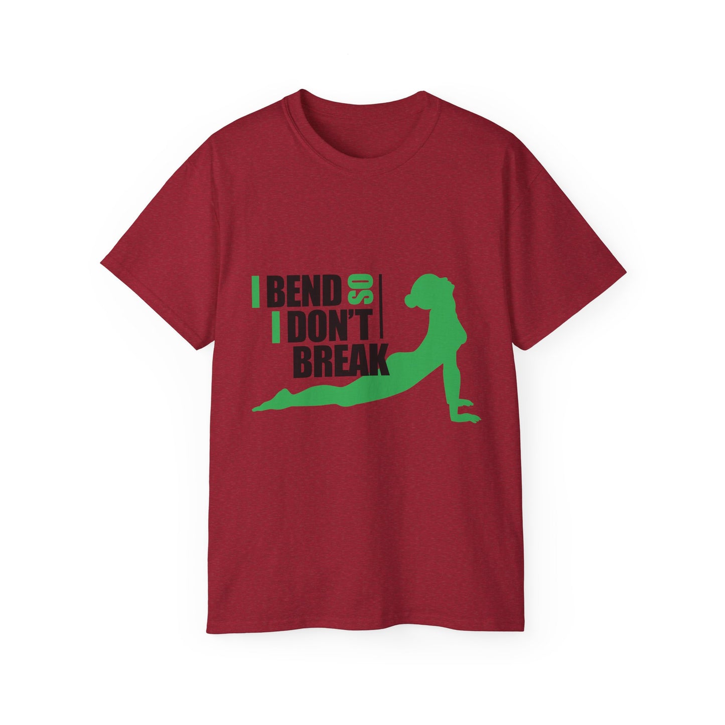 I Bend So I Don't Break Unisex Ultra Cotton Tee - Motivational Fitness Shirt