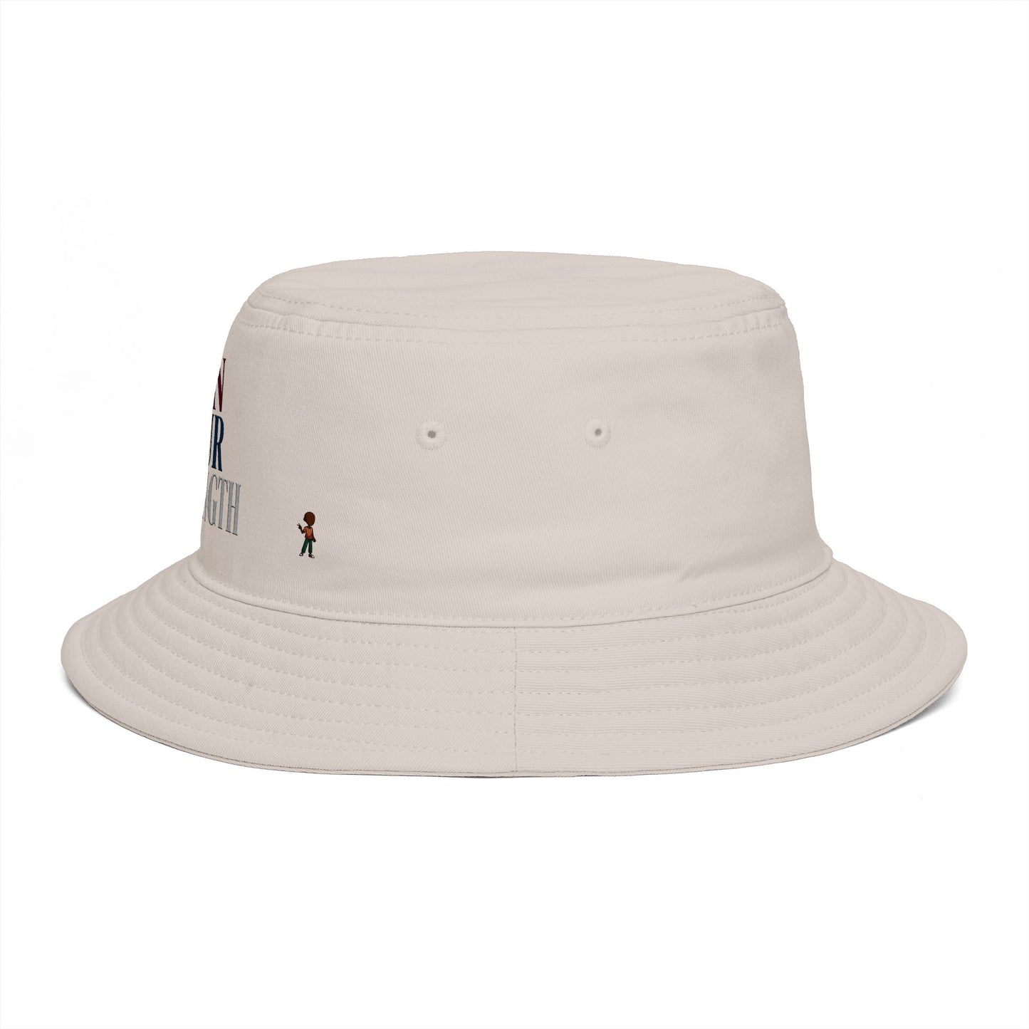 Own Your Strength Bucket Hat — Empowerment Embroidered Sun Hat