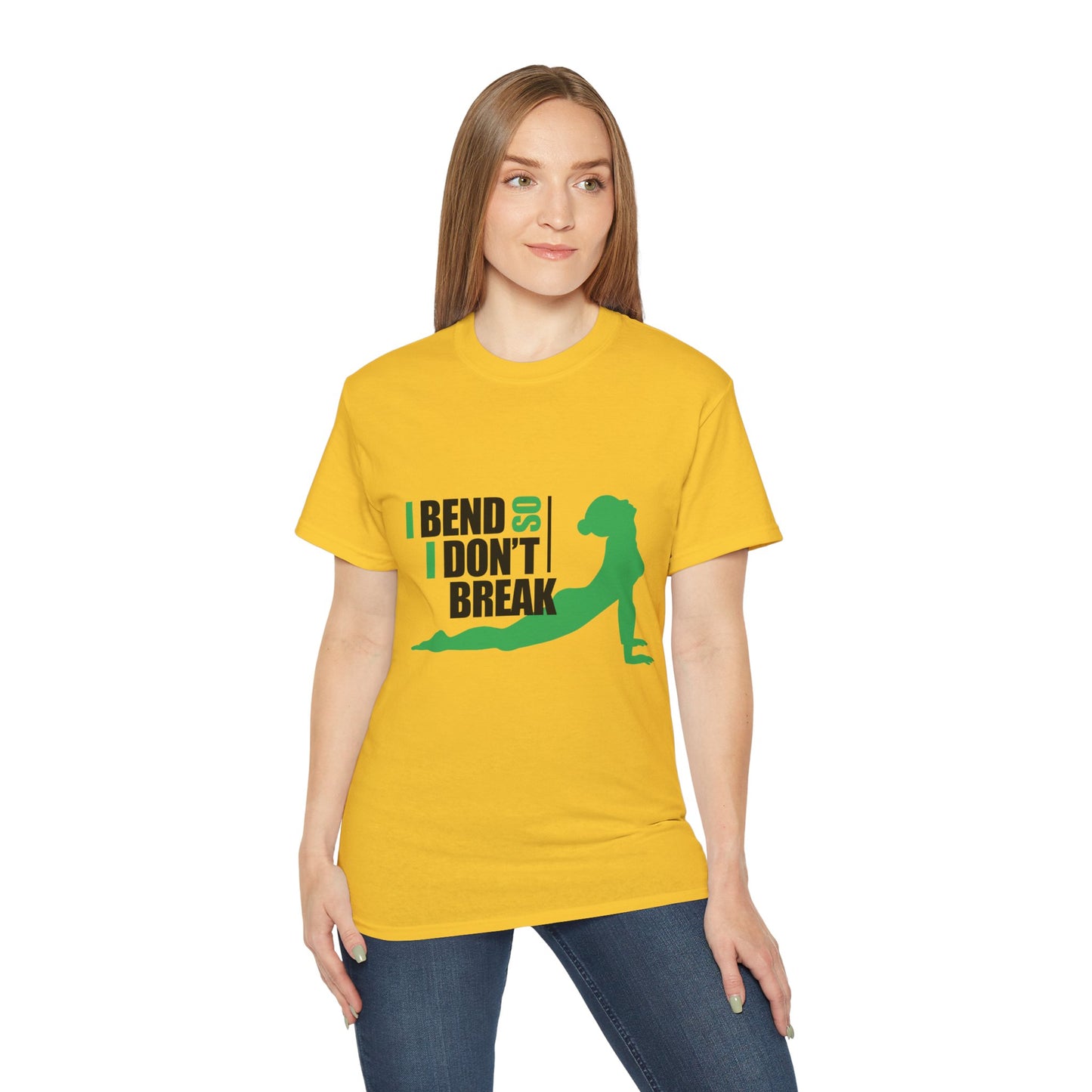 I Bend So I Don't Break Unisex Ultra Cotton Tee - Motivational Fitness Shirt