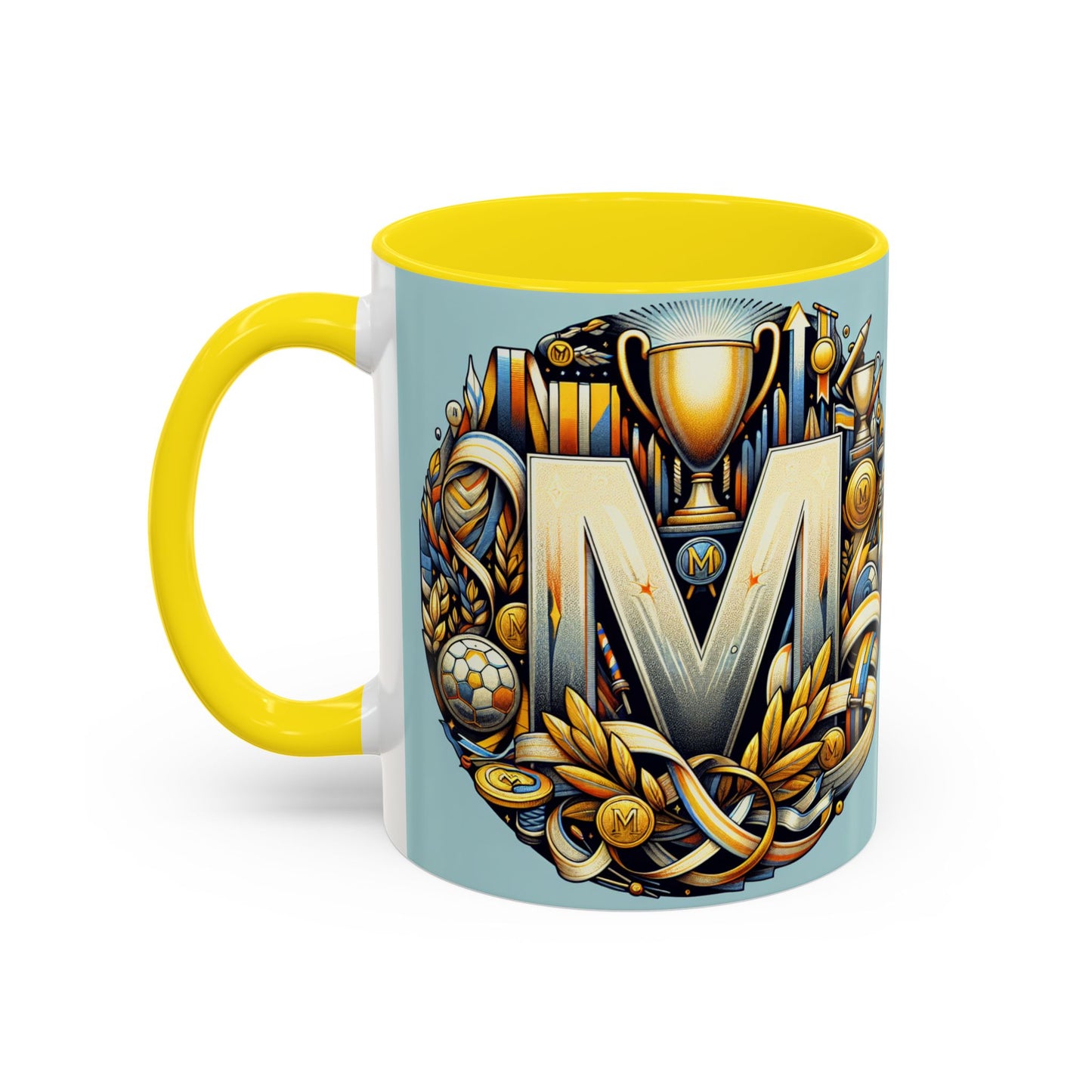 Championship Coffee Mug - Motivational Trophy Design