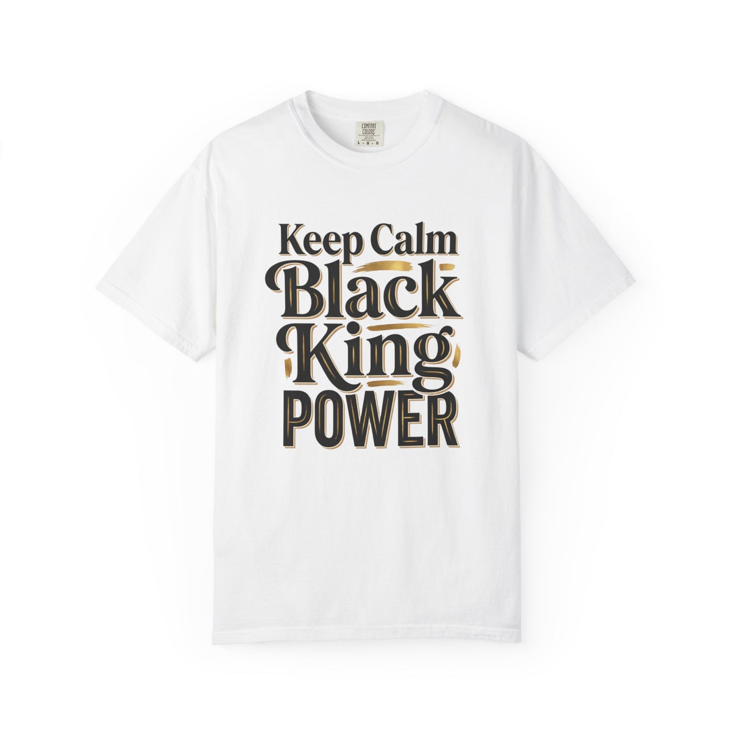 Keep Calm Black King Power T‑Shirt