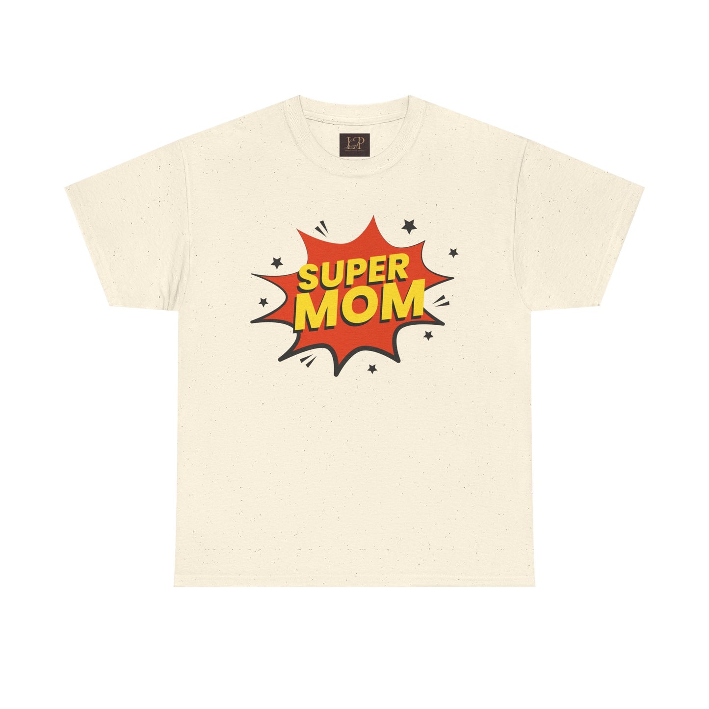 Super Mom Unisex Heavy Cotton Tee - Perfect Gift for Mother's Day