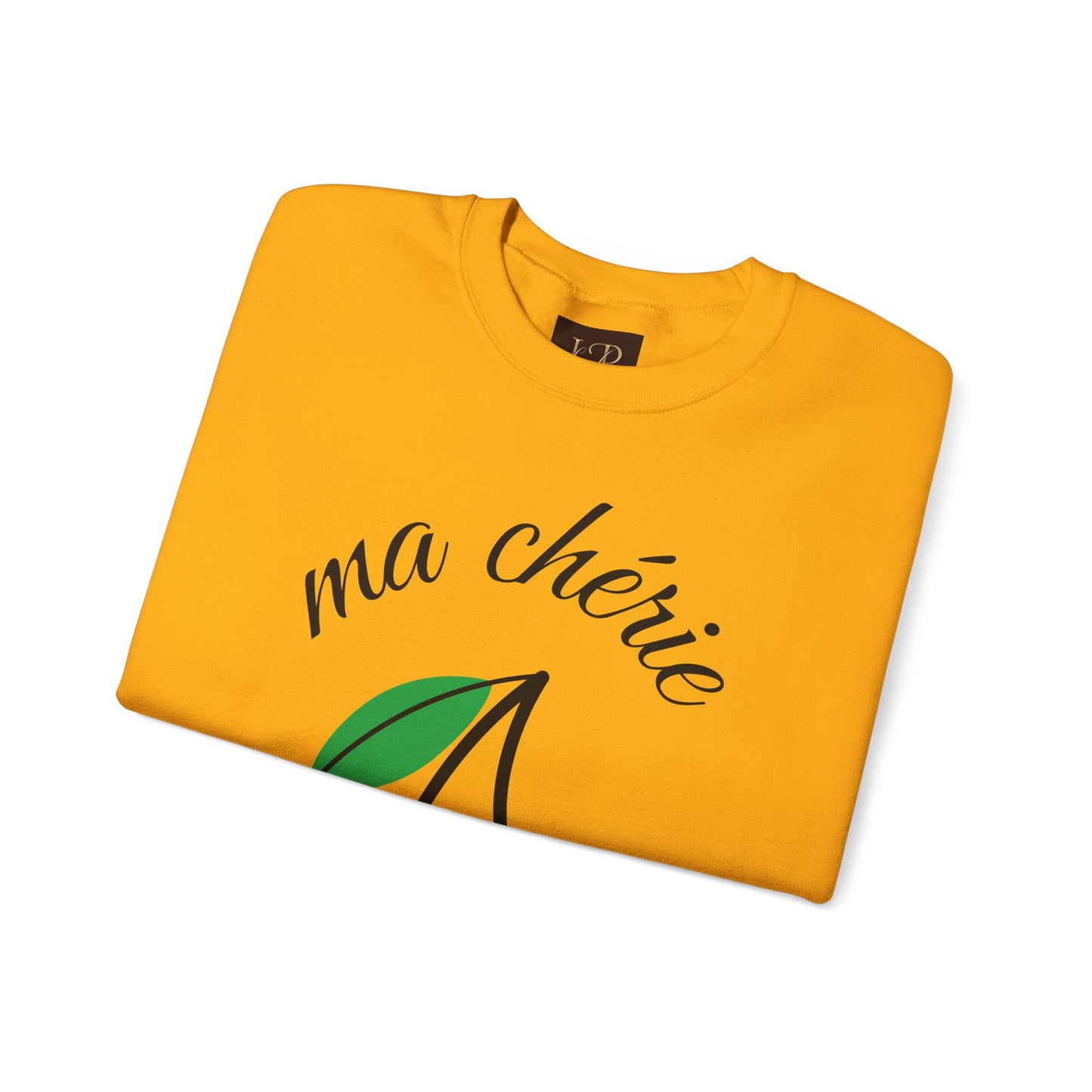 Cute Cherry Graphic Crewneck Sweatshirt - 'ma chérie'