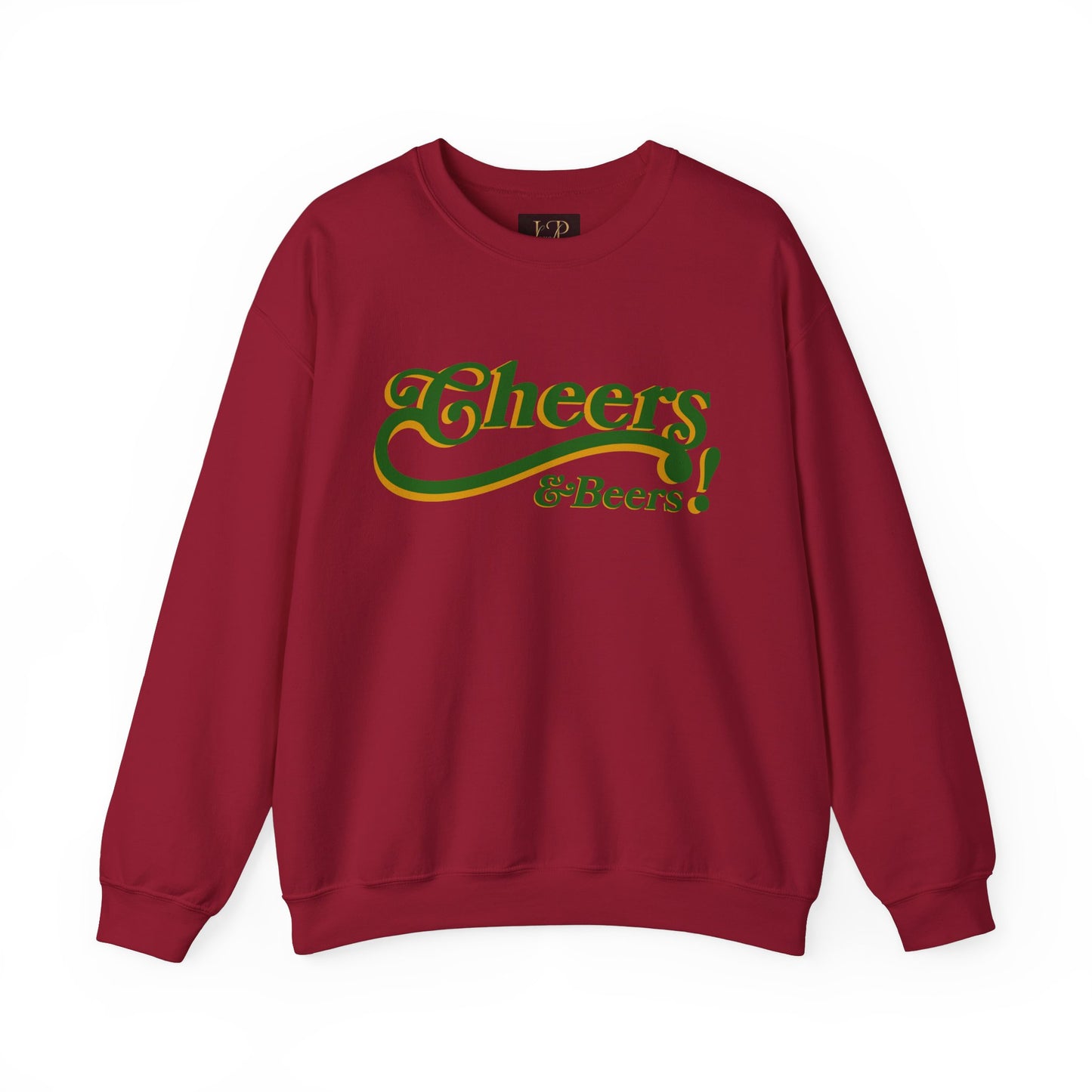 Cheers & Beers! Unisex Heavy Blend™ Crewneck Sweatshirt - Perfect for Parties and Gatherings