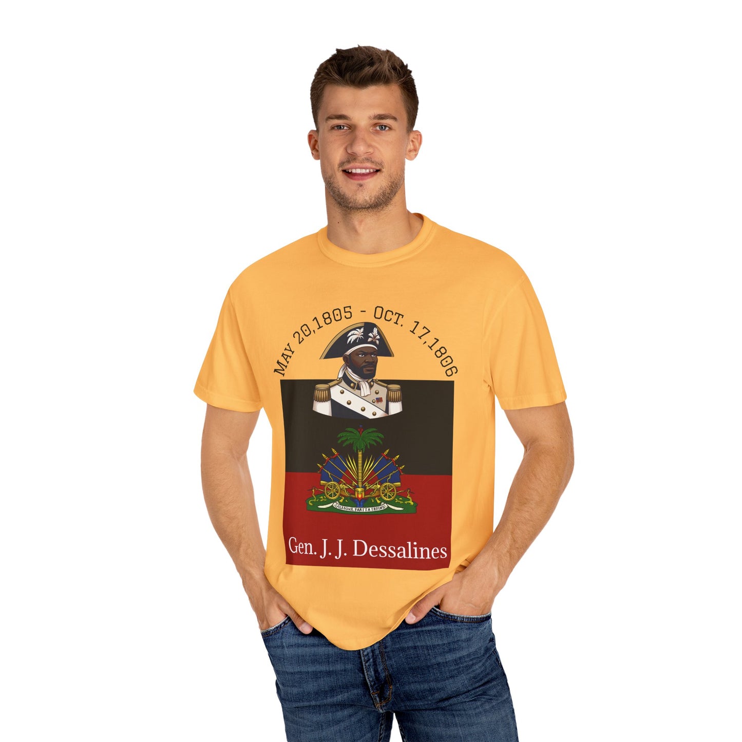 Gen. J.J. Dessalines T-Shirt, Historical Figure Tee, Haitian Revolution Apparel, Unisex Cotton Tee, Gift for History Buffs, Casual [...]