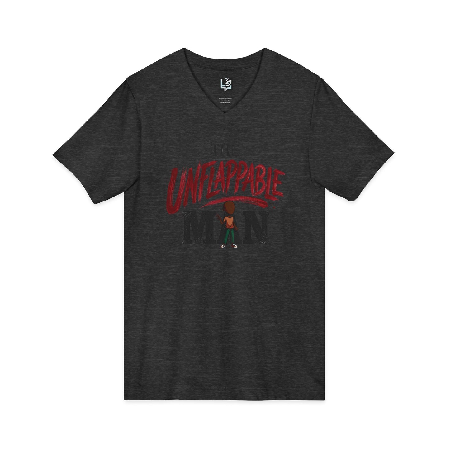 The Unflappable Man V-Neck Tee