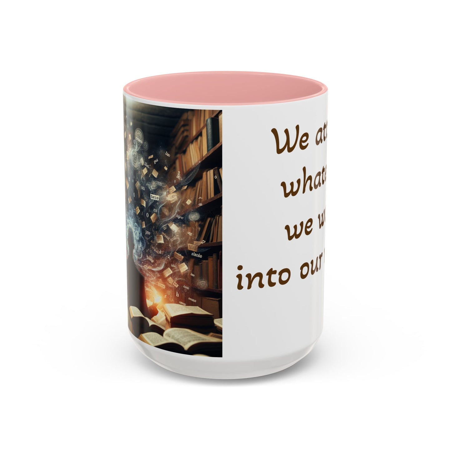 Mindful Attraction Coffee Mug - Inspirational Design for Law of Attraction Lovers