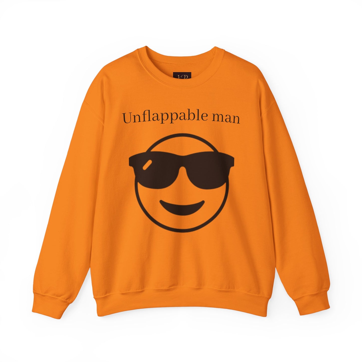 Unflappable Man Crewneck Sweatshirt - Cool & Comfortable Apparel
