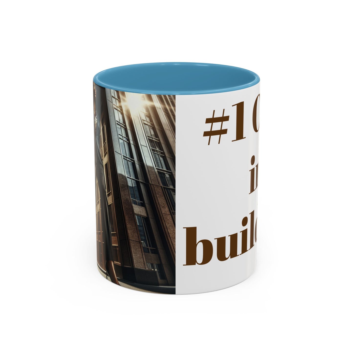 #1 CEO in Building Accent Coffee Mug - 11 & 15oz - Perfect Gift for Business Leaders