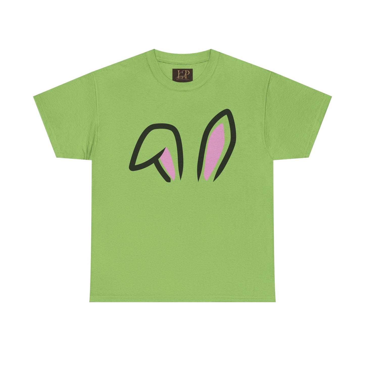 Cute Bunny Ears Unisex Heavy Cotton Tee