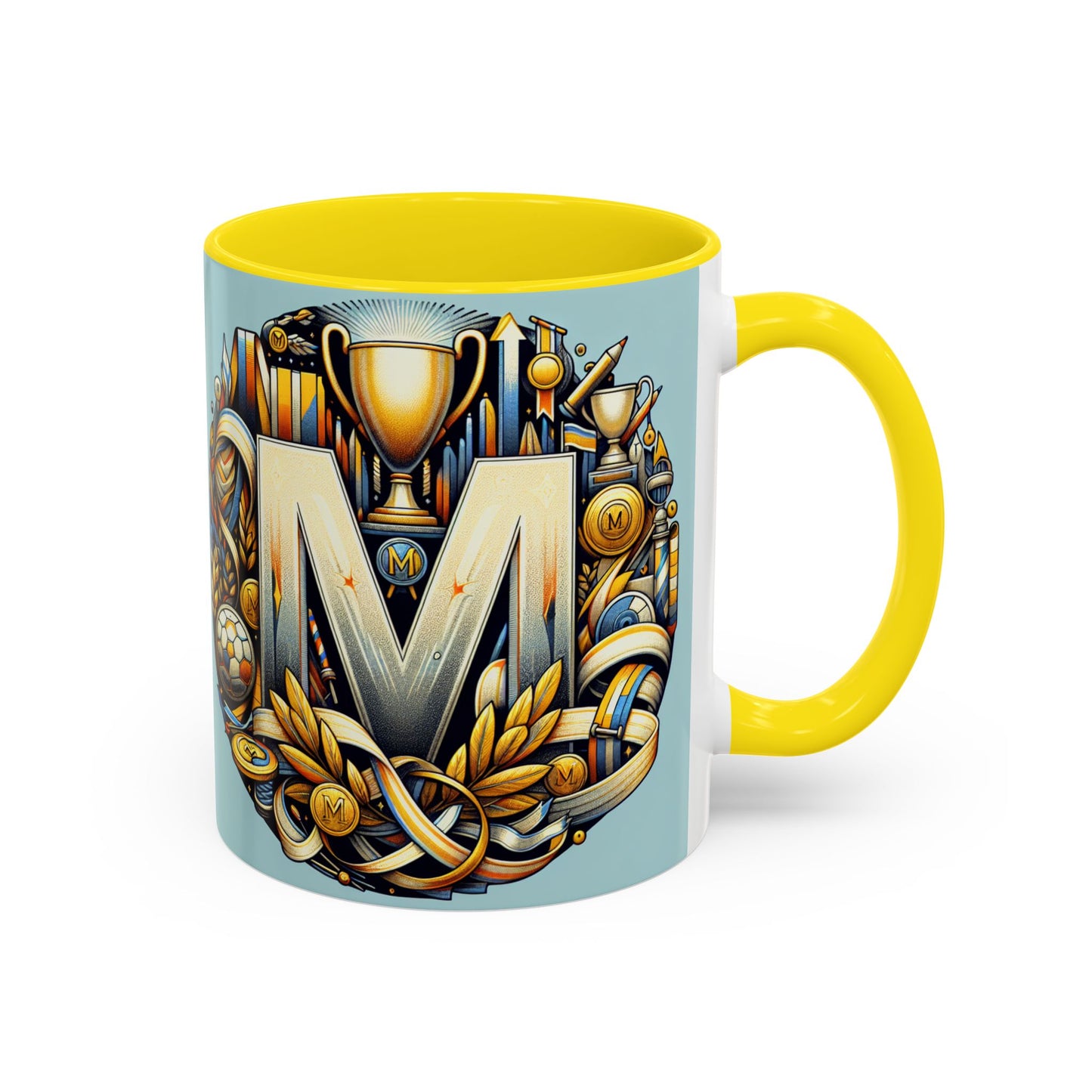 Championship Coffee Mug - Motivational Trophy Design