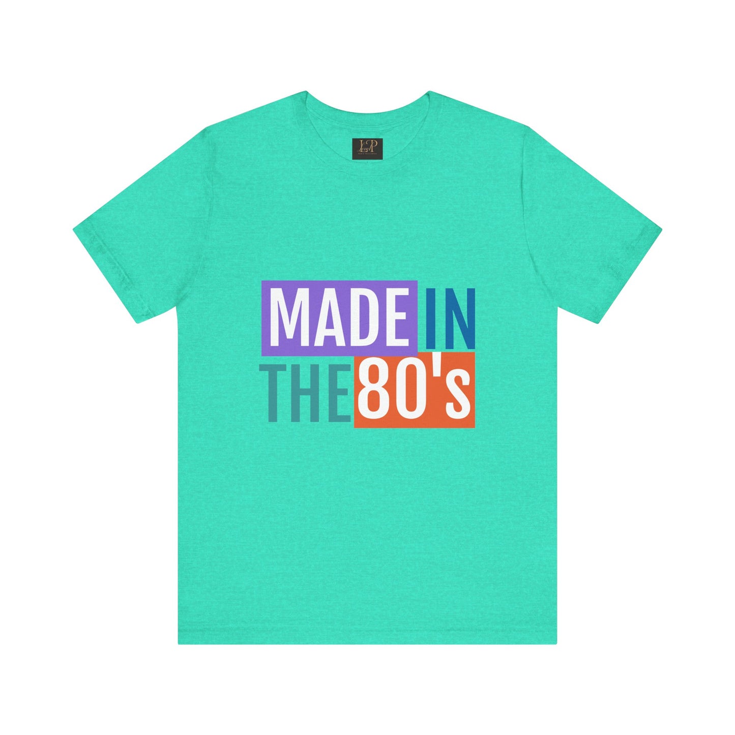 Retro 80s Vibe Unisex Short Sleeve Tee - Made in the 80's