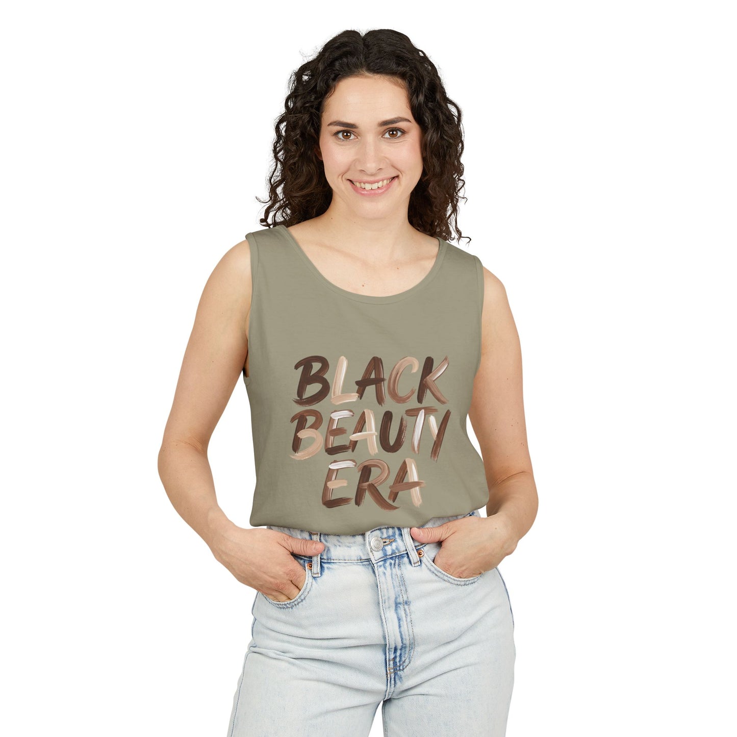 Black Beauty Era Tank Top — Empowerment Graphic Summer Tank