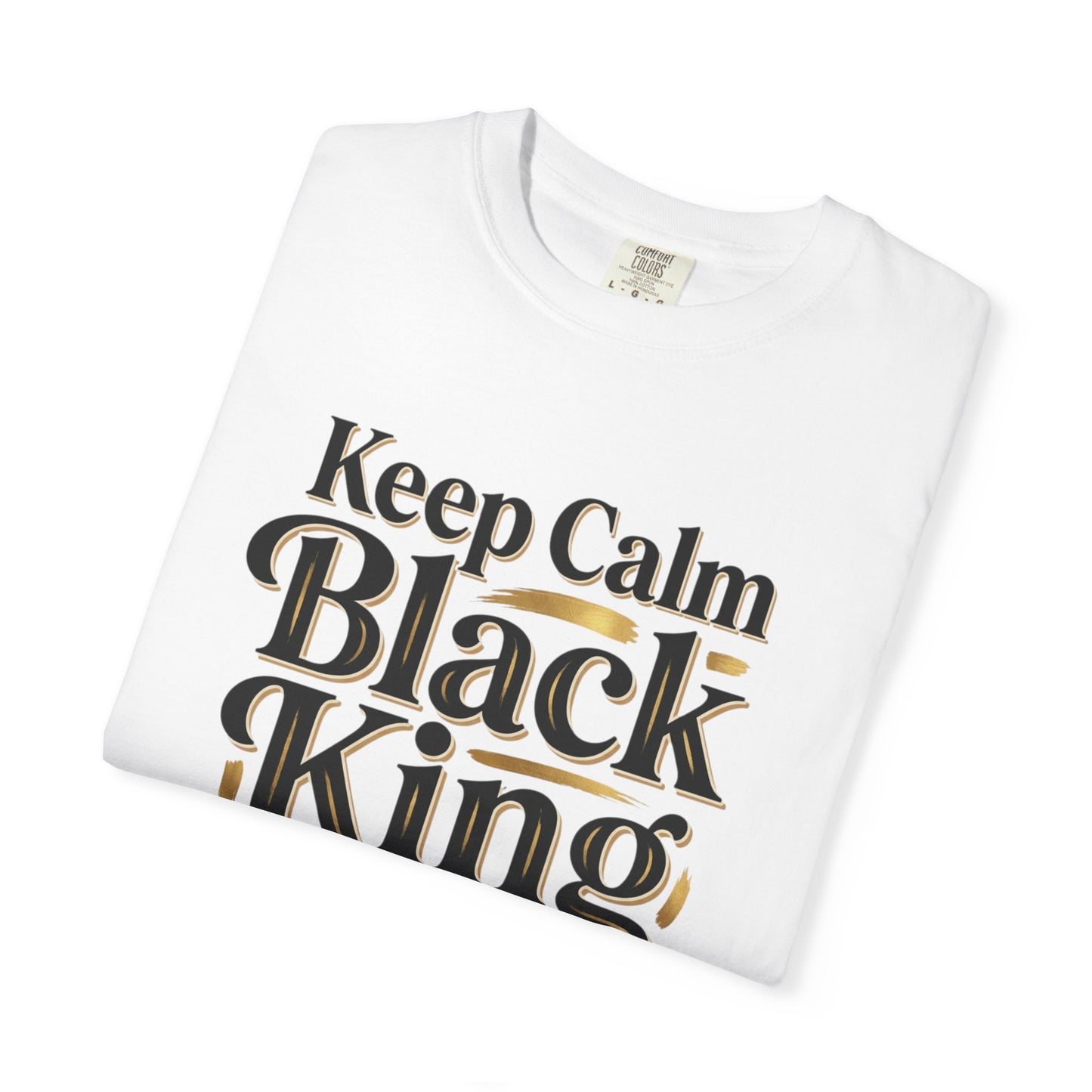 Keep Calm Black King Power T‑Shirt