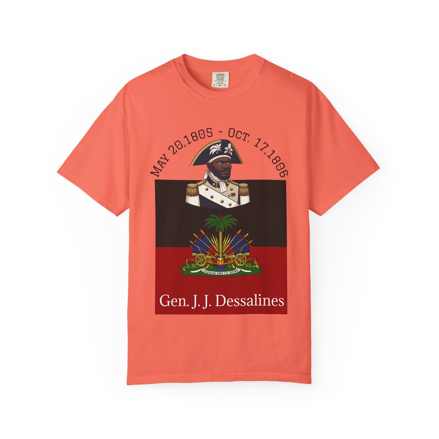 Gen. J.J. Dessalines T-Shirt, Historical Figure Tee, Haitian Revolution Apparel, Unisex Cotton Tee, Gift for History Buffs, Casual [...]