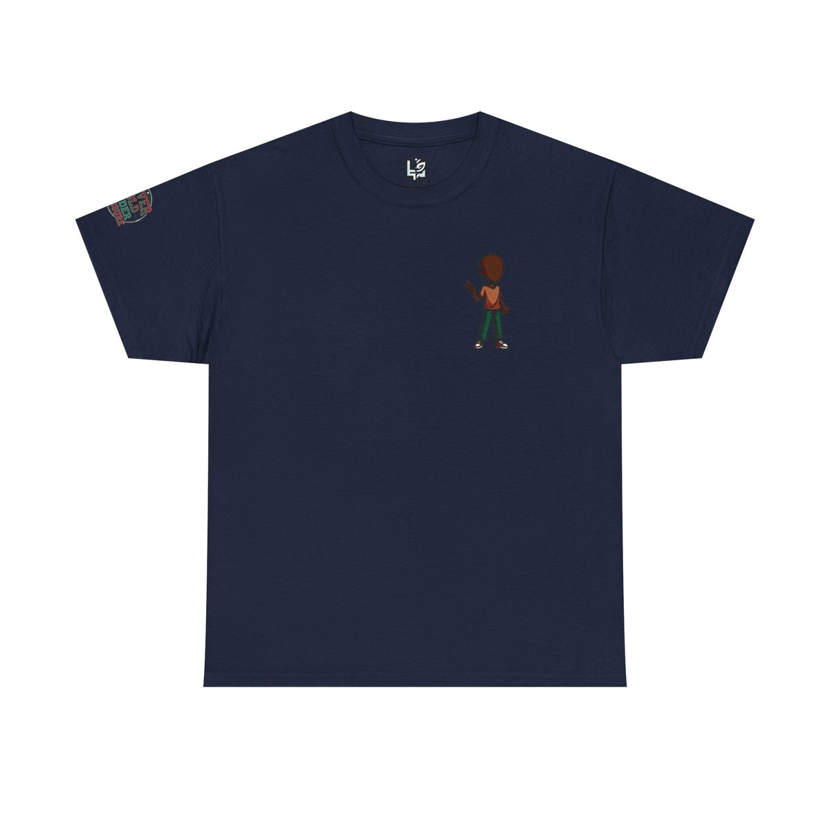 Mini Guitarist Tee — Cute Retro Kid Playing Guitar Graphic T-Shirt