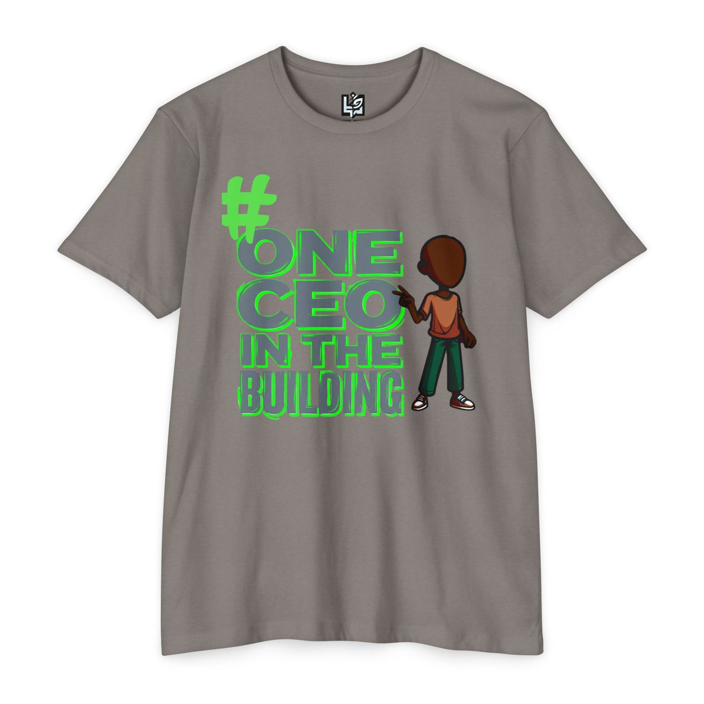 #One CEO In The Building Graphic T-Shirt — Kid/Youth Entrepreneur Tee