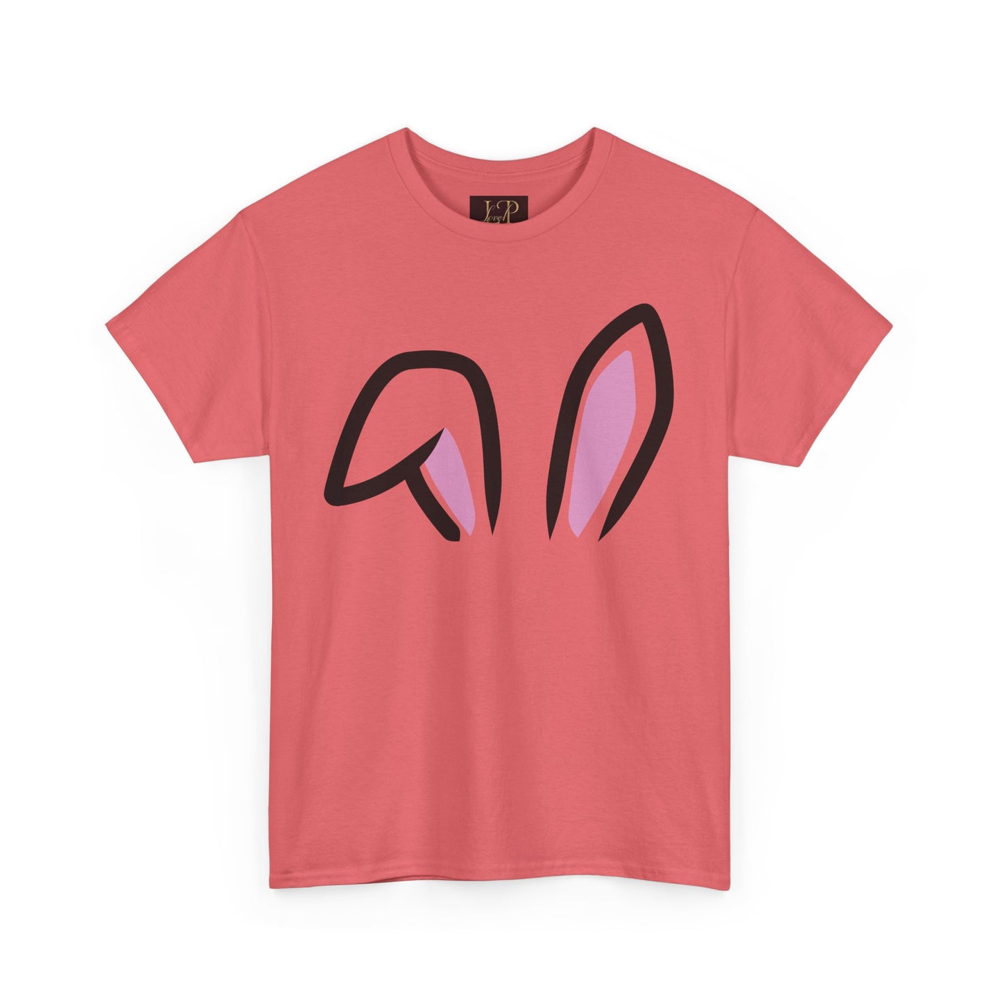 Cute Bunny Ears Unisex Heavy Cotton Tee