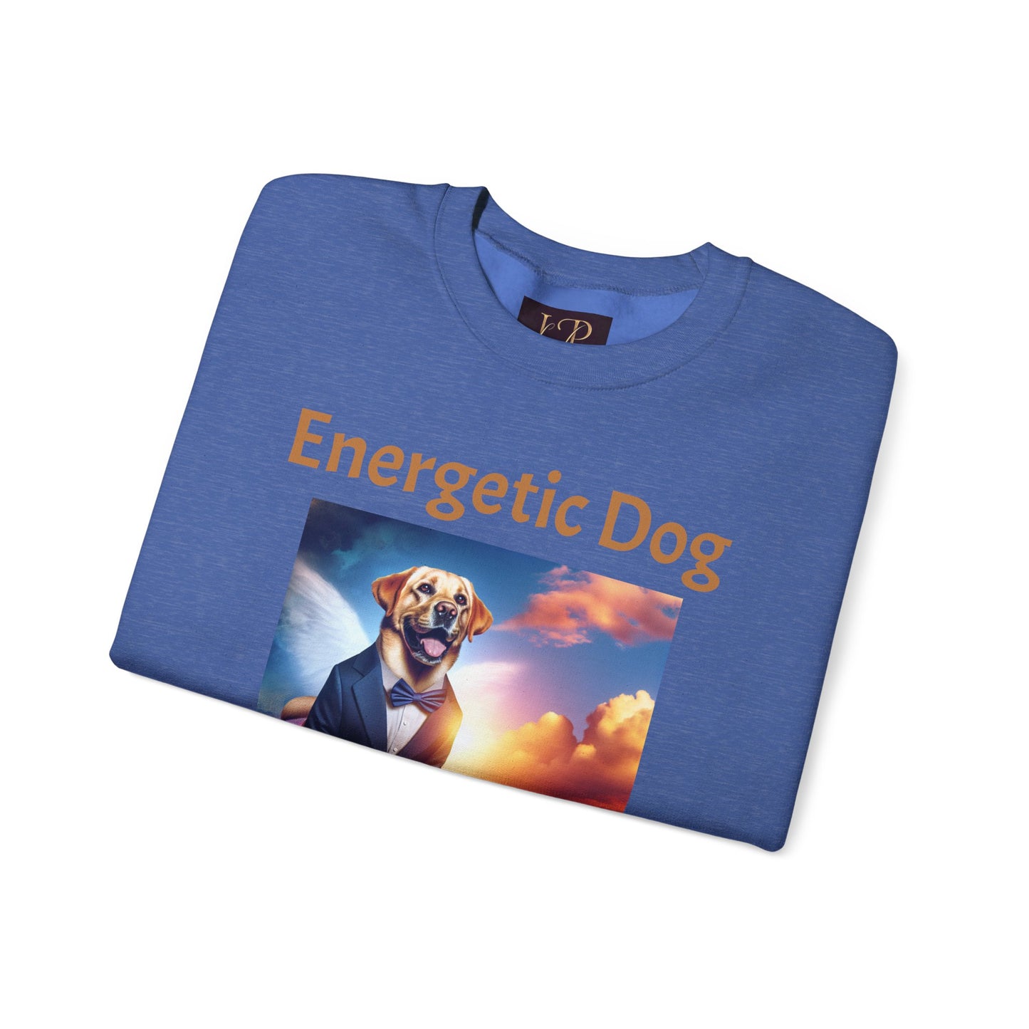 Energetic Dog Crewneck Sweatshirt - Unisex Heavy Blend™