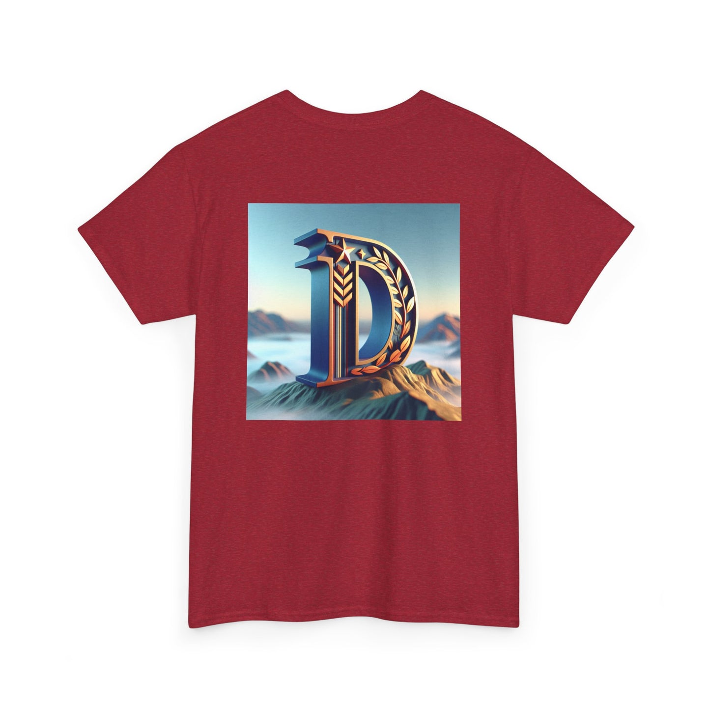 Vintage-Inspired Landscape Graphic Unisex Heavy Cotton Tee