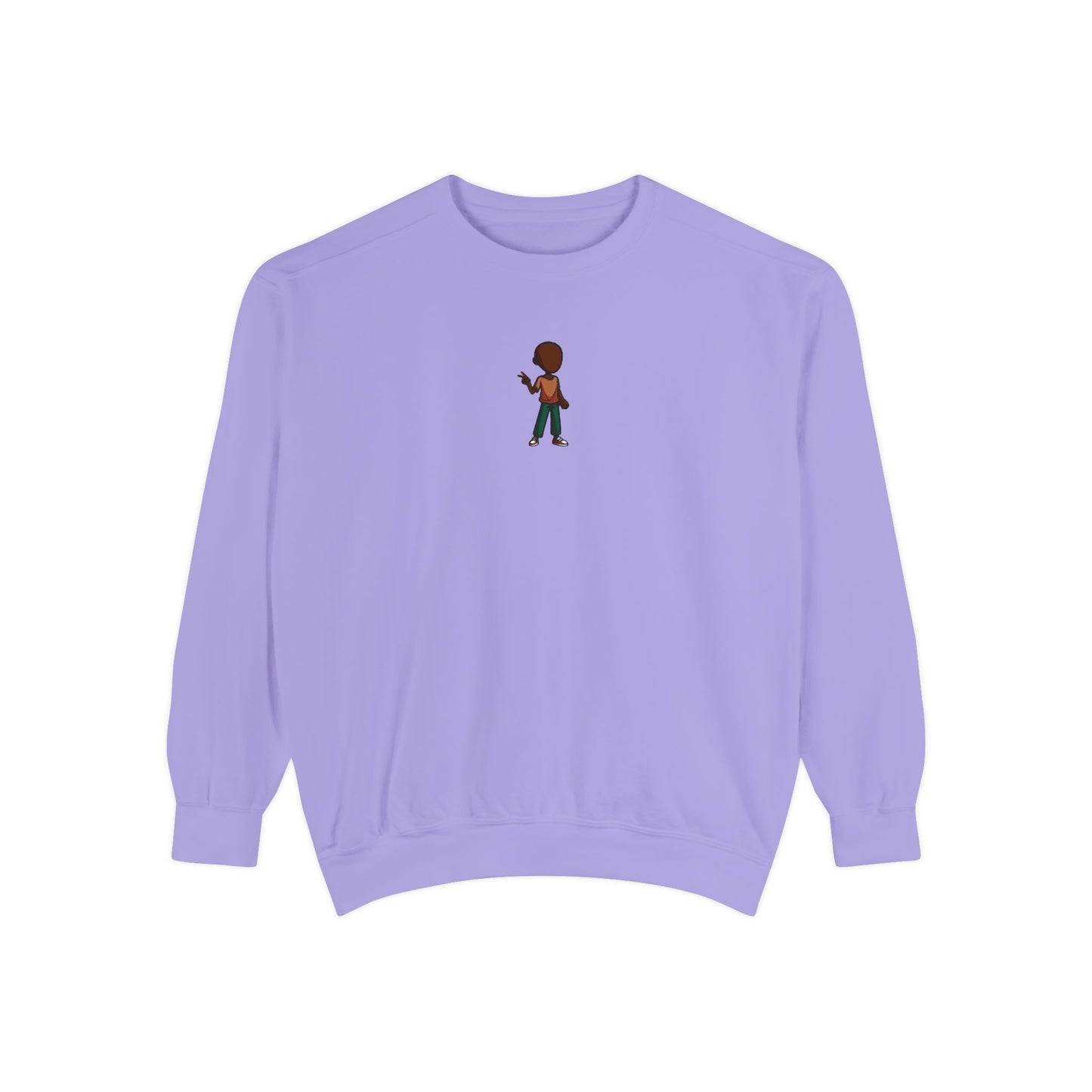 Sweatshirt — Little Guitarist Illustration Crewneck