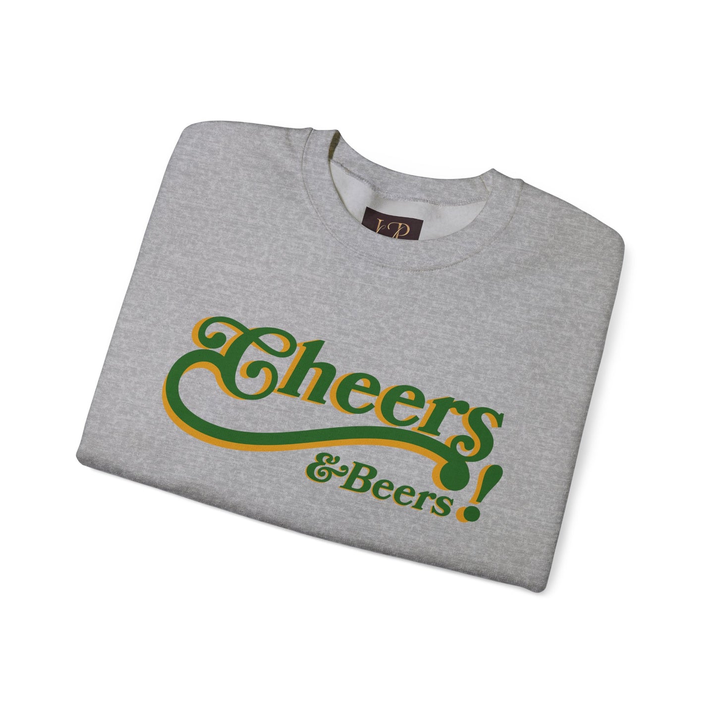 Cheers & Beers! Unisex Heavy Blend™ Crewneck Sweatshirt - Perfect for Parties and Gatherings