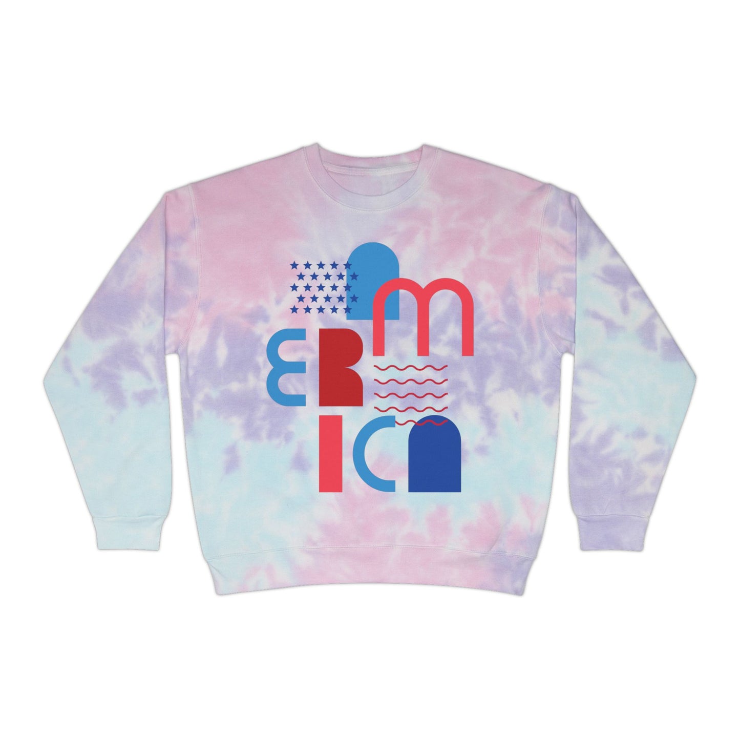 Unisex Tie-Dye Sweatshirt – Perfect for all body types