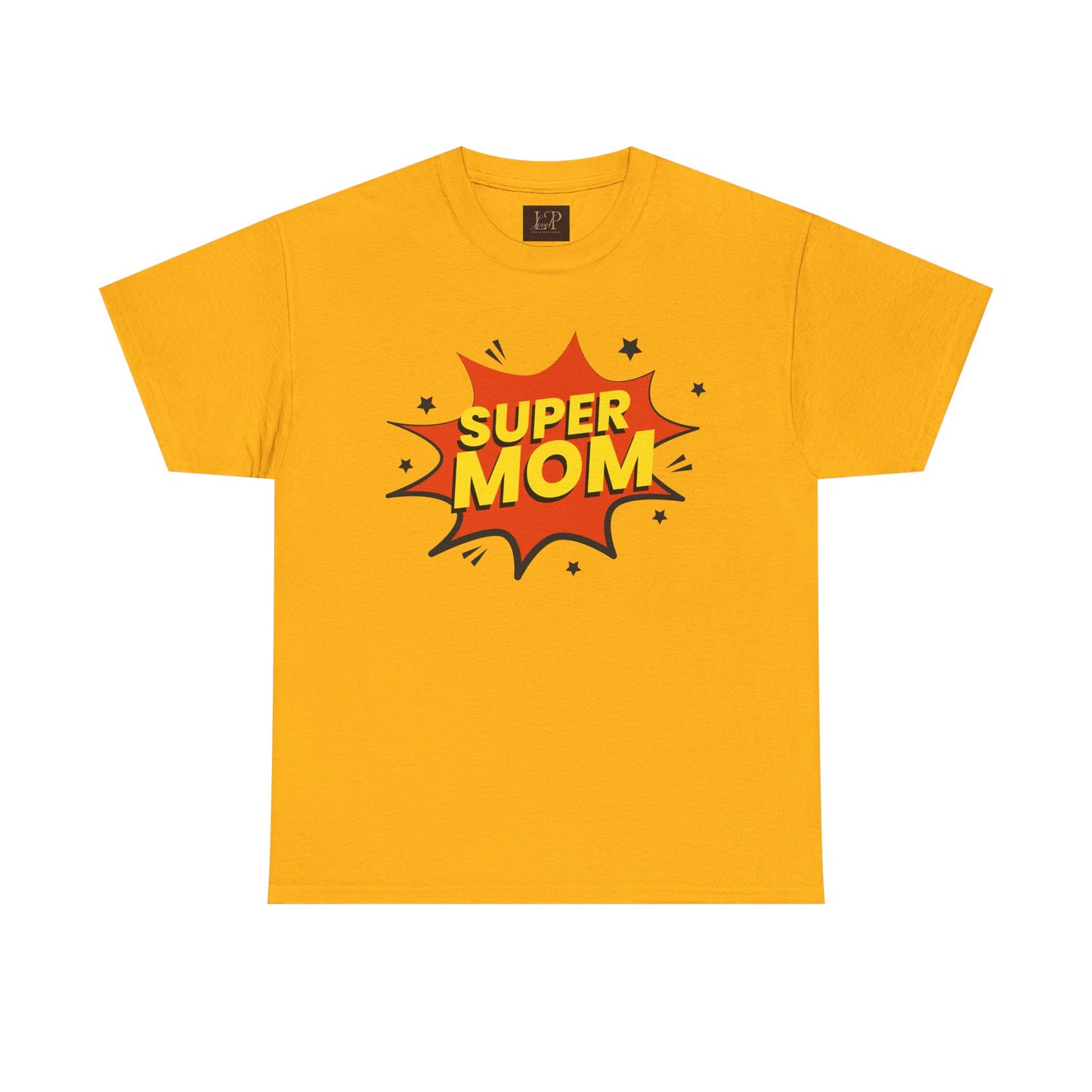 Super Mom Unisex Heavy Cotton Tee - Perfect Gift for Mother's Day