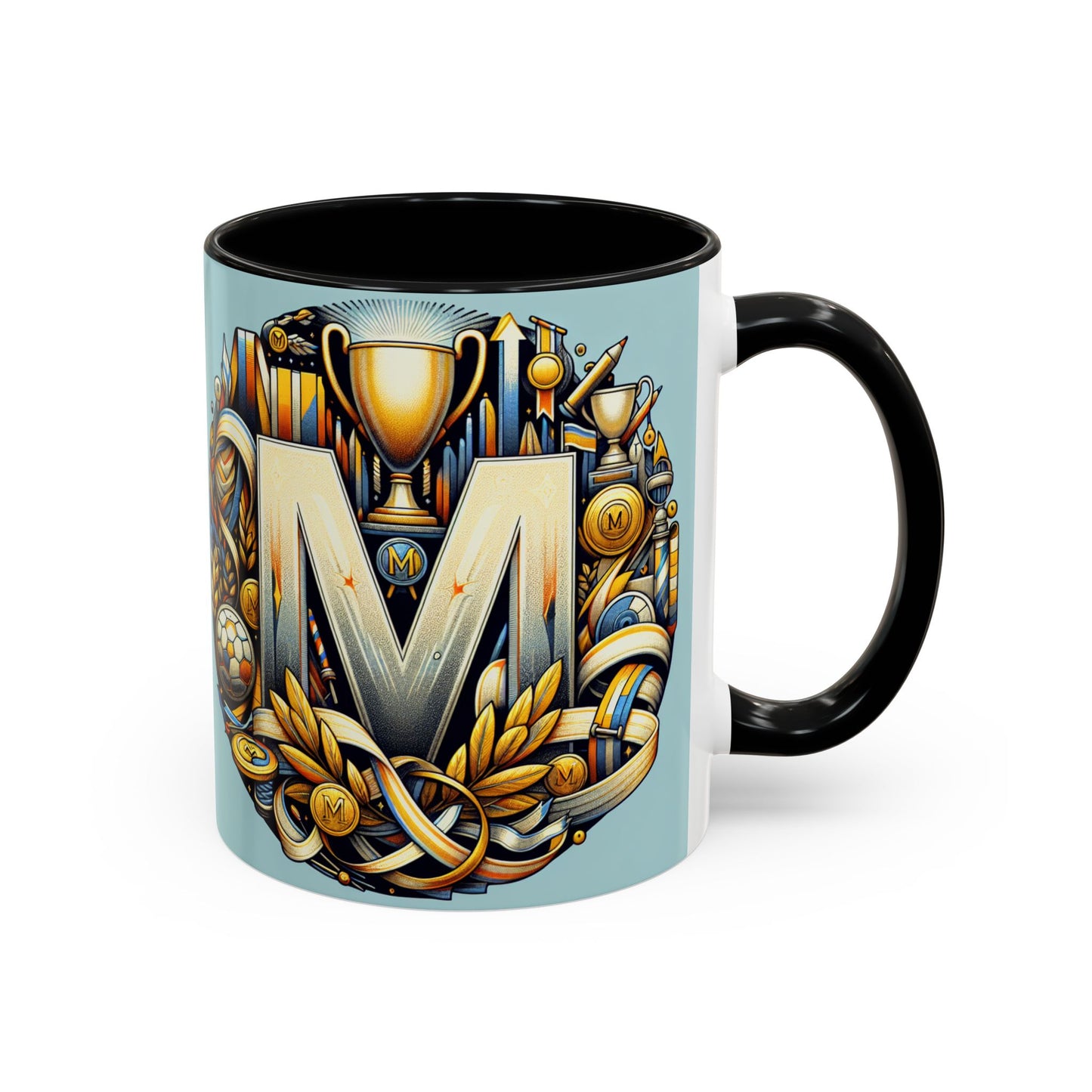 Championship Coffee Mug - Motivational Trophy Design