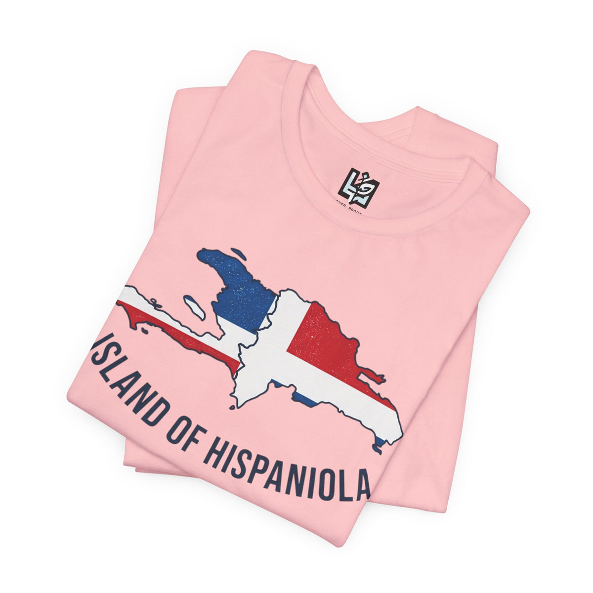 Island of Hispaniola Map T-Shirt