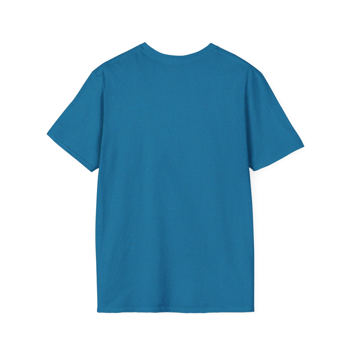 Floral Letter 'M' Unisex Softstyle T-Shirt - Perfect for Celebrations and Self-Expression